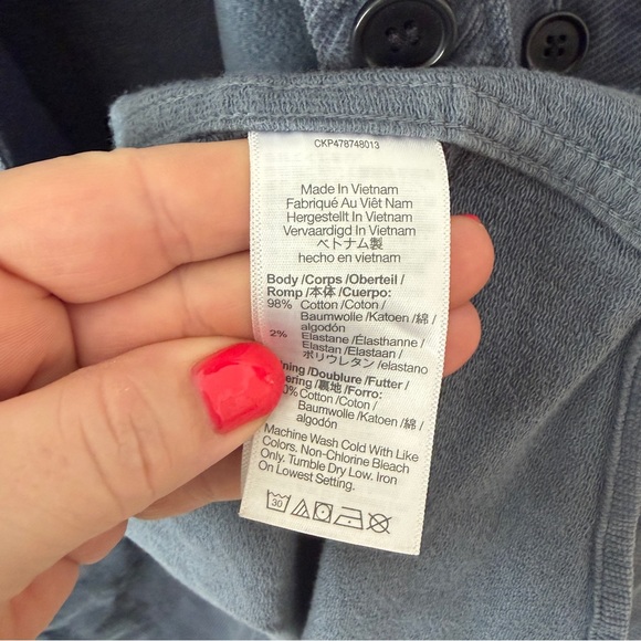 Madewell Corduroy Twill Oversized Shirt
Jacket Teapot Blue - Picture 7 of 8